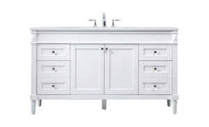 Elegant Lighting - VF31860WH - Single Bathroom Vanity - Bennett - White