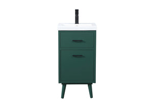 Elegant Lighting - VF41018MGN - Vanity Sink Set - Boise - Green