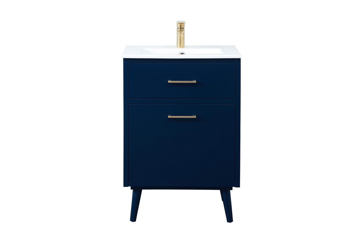 Elegant Lighting - VF41024MBL - Vanity Sink Set - Boise - Blue