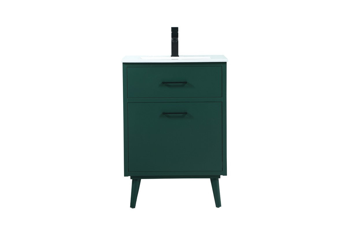 Elegant Lighting - VF41024MGN - Vanity Sink Set - Boise - Green