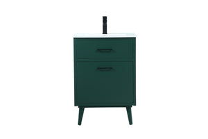 Elegant Lighting - VF41024MGN - Vanity Sink Set - Boise - Green