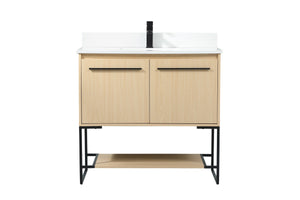 Elegant Lighting - VF42536MMP-BS - Vanity Sink Set - Sloane - Maple