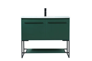 Elegant Lighting - VF42540MGN - Vanity Sink Set - Sloane - Green