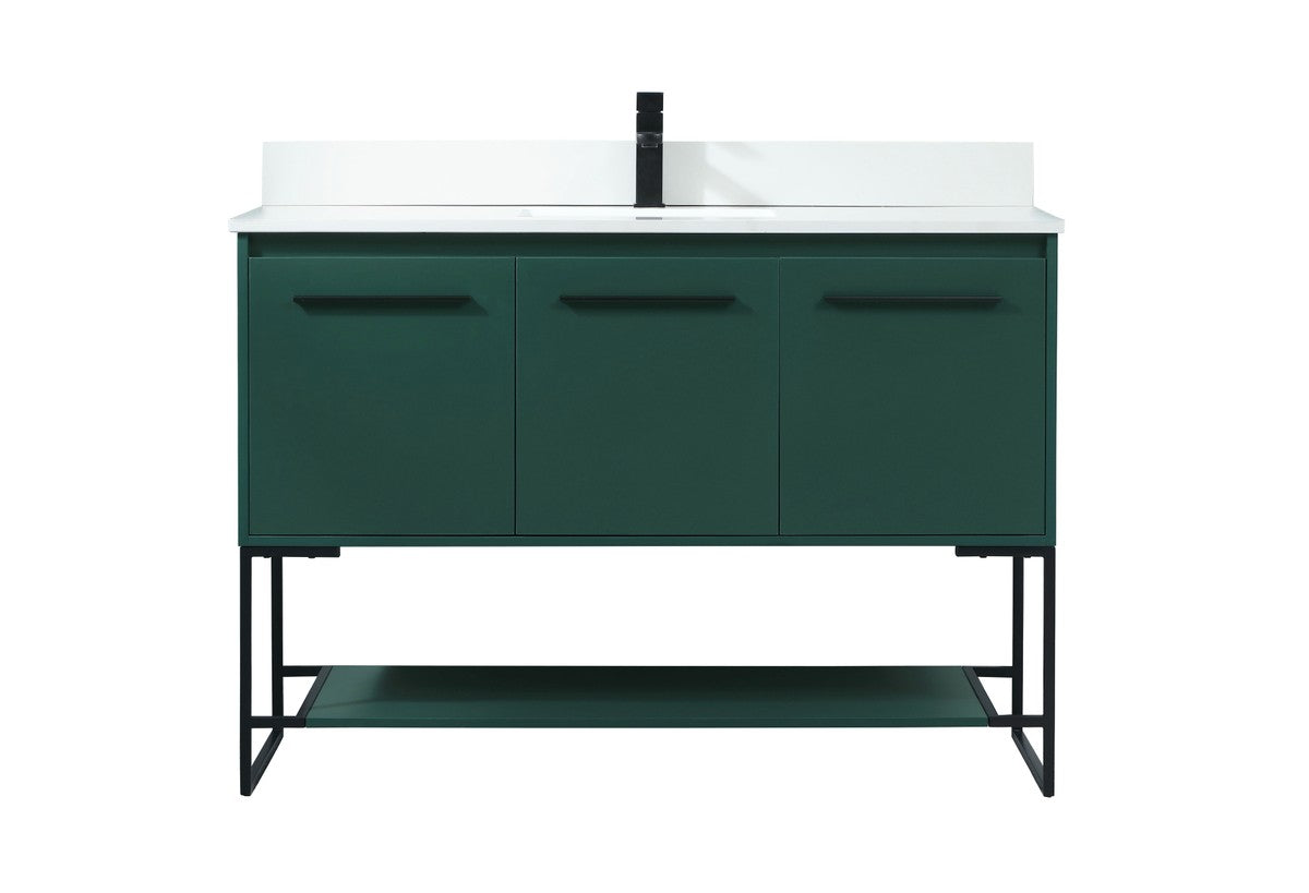 Elegant Lighting - VF42548MGN-BS - Vanity Sink Set - Sloane - Green