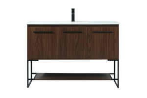 Elegant Lighting - VF42548MWT - Vanity Sink Set - Sloane - Walnut