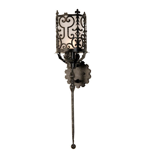 Meyda Tiffany - 115331 - One Light Wall Sconce - Oskar - Smoke