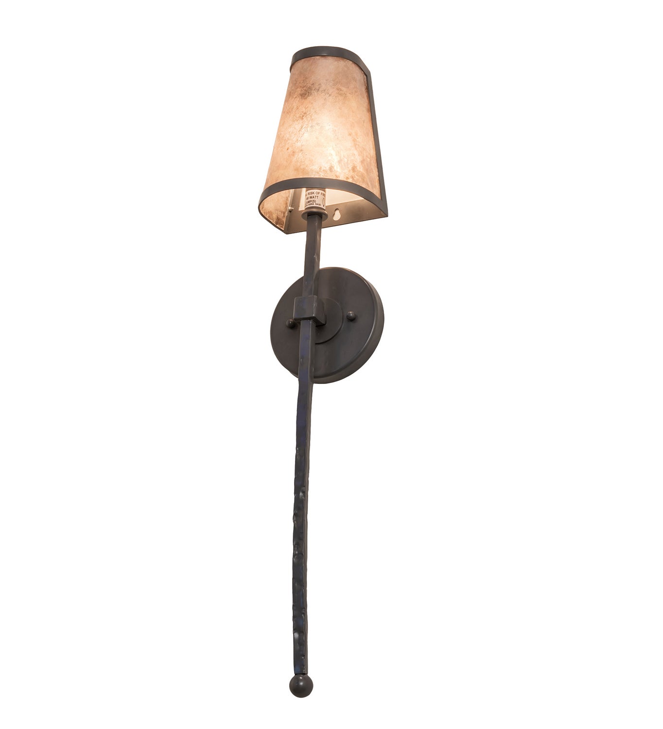 Meyda Tiffany - 146553 - One Light Wall Sconce - Verheven - Graphite Pewter