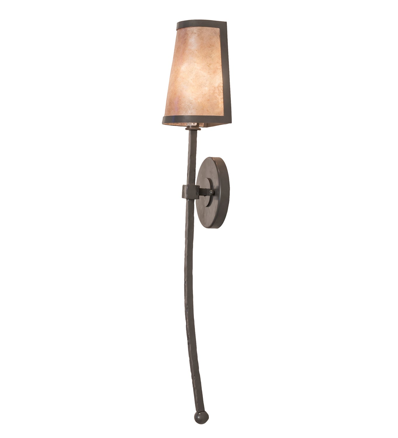 Meyda Tiffany - 146553 - One Light Wall Sconce - Verheven - Graphite Pewter