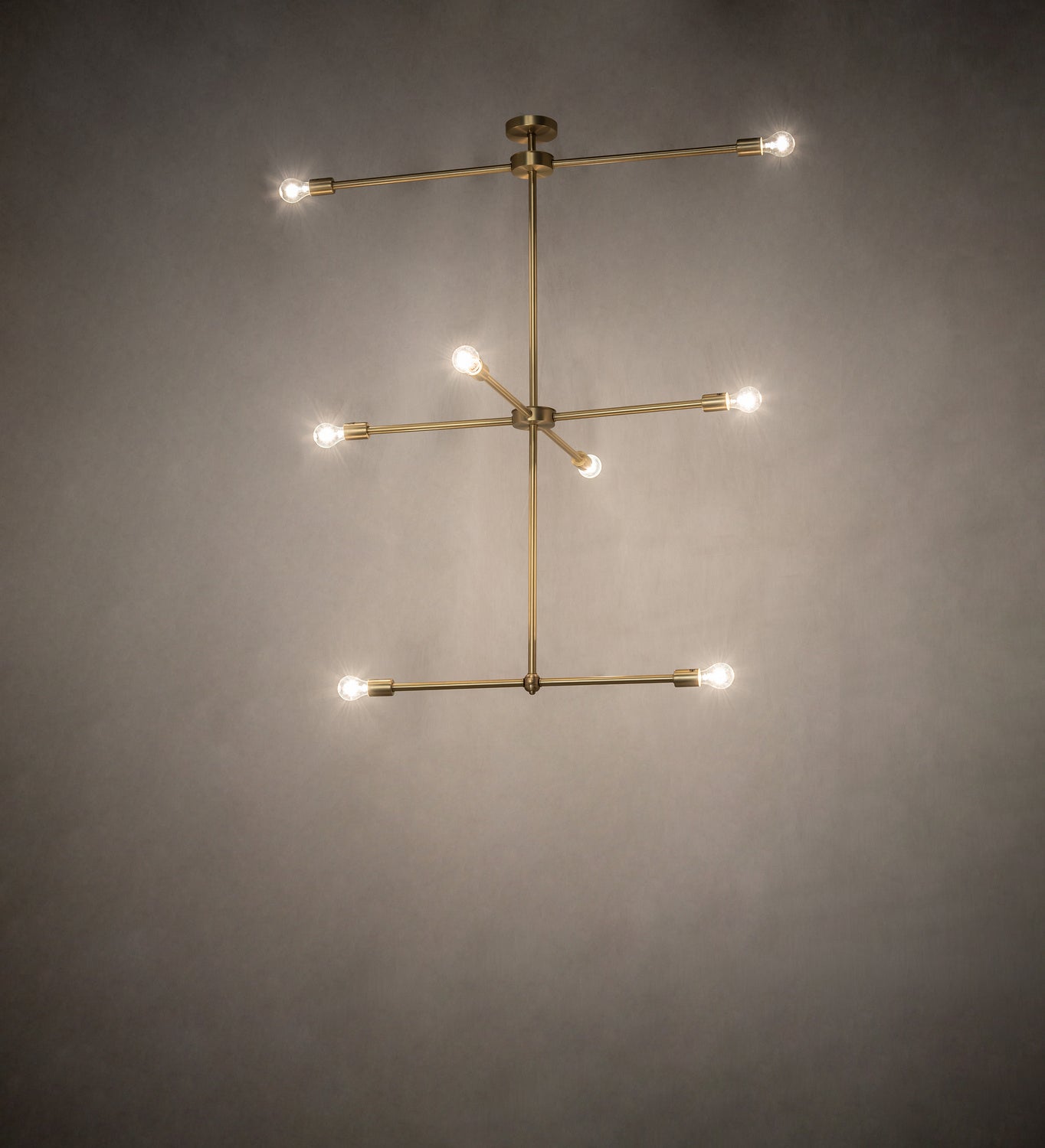 Meyda Tiffany - 197914 - LED Chandelier - Pronograde - Brushed Brass