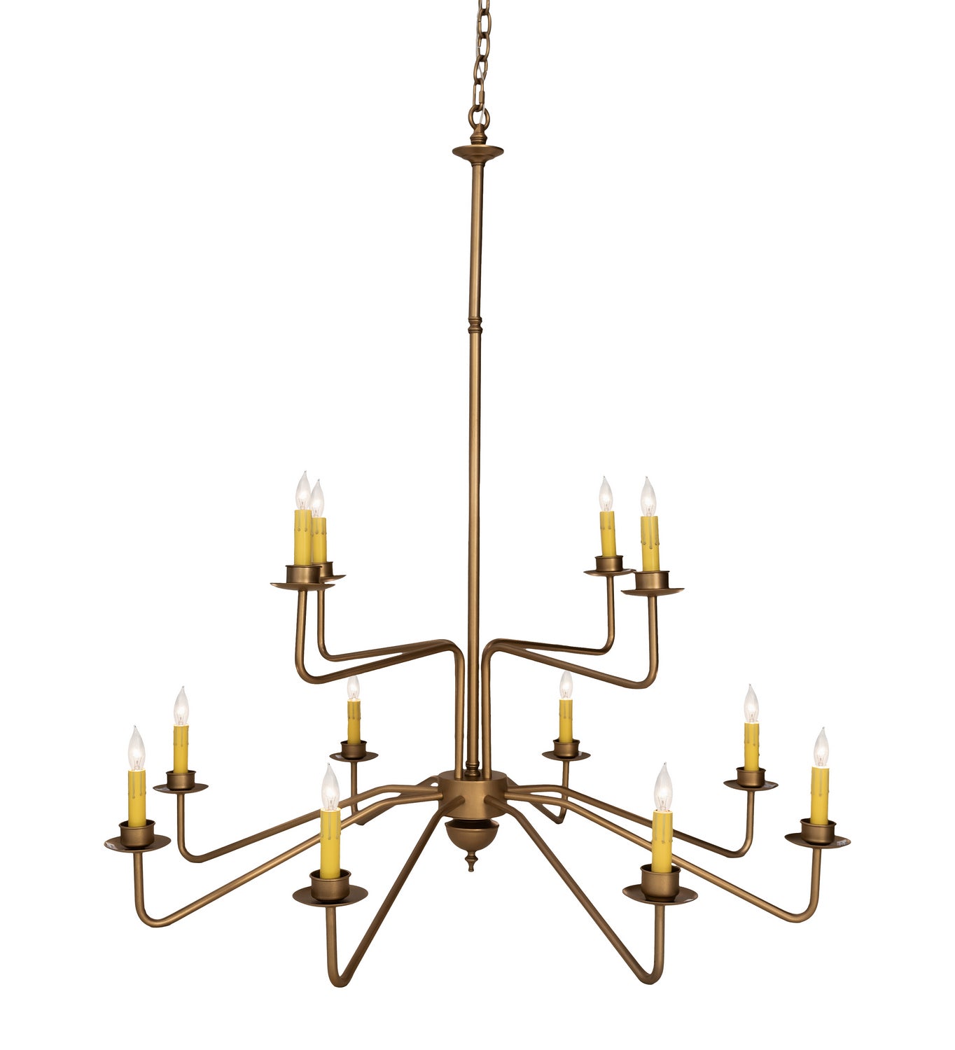 Meyda Tiffany - 220461 - LED Chandelier - Yanis - Gold Metallic