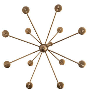 Meyda Tiffany - 220461 - LED Chandelier - Yanis - Gold Metallic