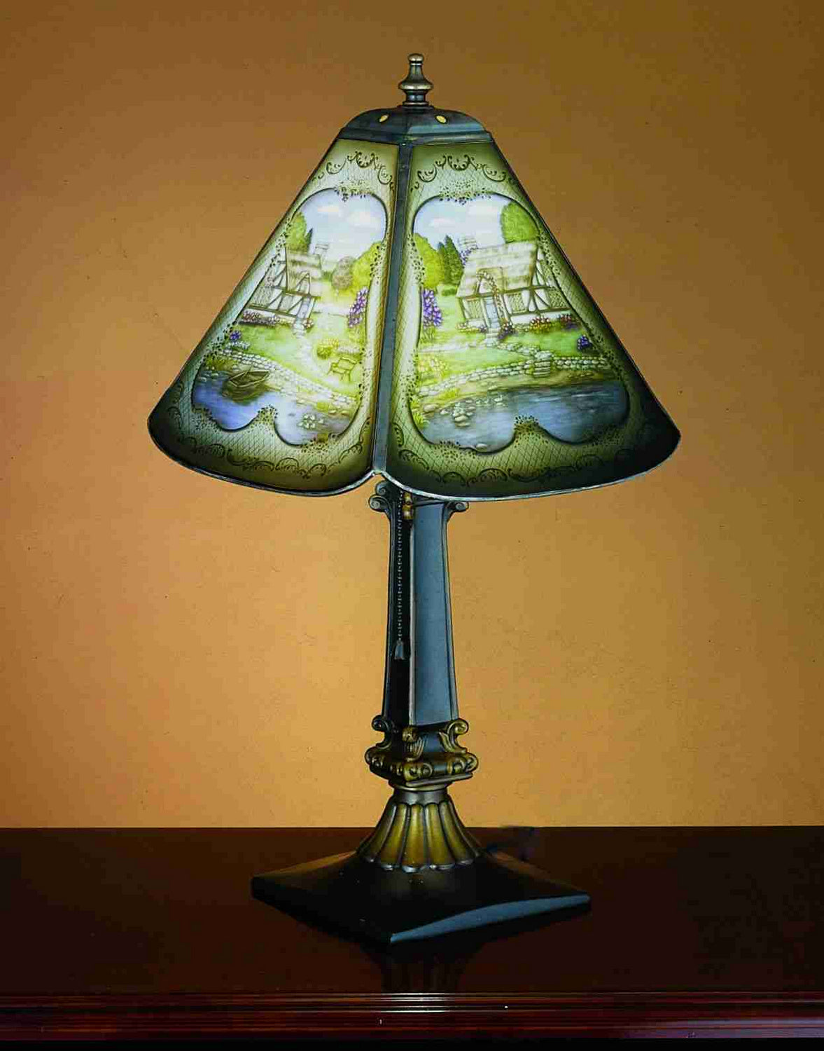 Meyda Tiffany - 22484 - One Light Table Lamp - Molly'S Pond