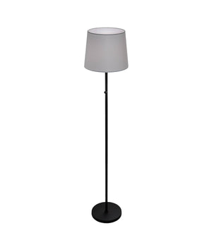 Meyda Tiffany - 227649 - One Light Floor Lamp - Cilindro - Matte Black