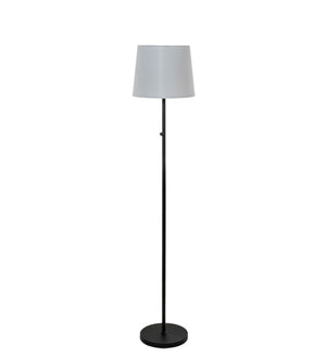 Meyda Tiffany - 227649 - One Light Floor Lamp - Cilindro - Matte Black