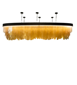 Meyda Tiffany - 228181 - LED Chandelier - Kepley - Solar Black