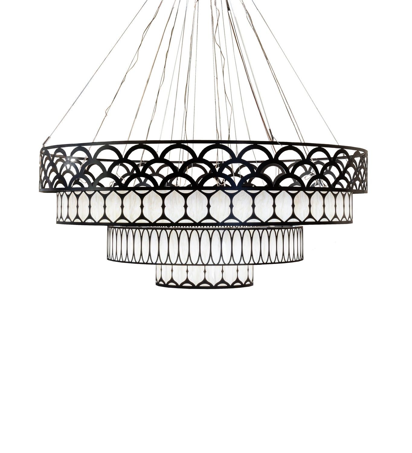 Meyda Tiffany - 228719 - LED Chandelier - Lorea - Oil Rubbed Bronze