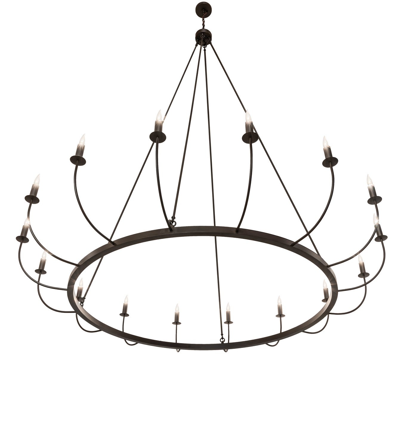 Meyda Tiffany - 228923 - 16 Light Chandelier - Naomi - Oil Rubbed Bronze