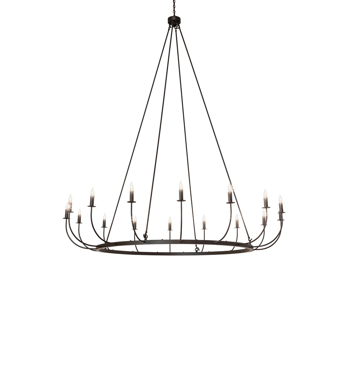 Meyda Tiffany - 228923 - 16 Light Chandelier - Naomi - Oil Rubbed Bronze