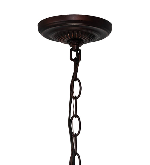 Meyda Tiffany - 232779 - Three Light Pendant - Tiffany Candice - Mahogany Bronze