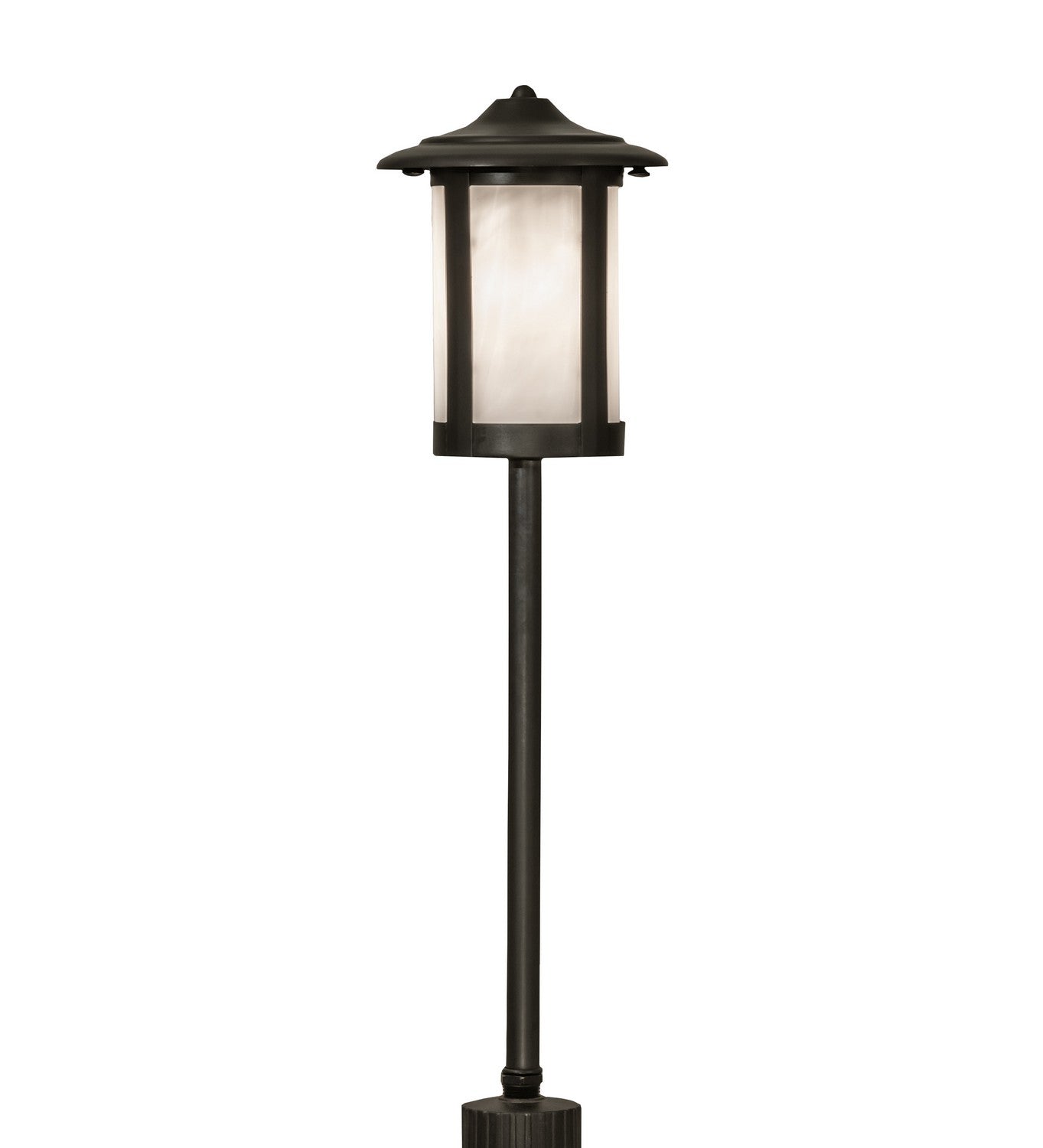 Meyda Tiffany - 233496 - One Light Landscape Fixture - Fulton - Craftsman Brown