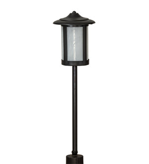 Meyda Tiffany - 233496 - One Light Landscape Fixture - Fulton - Craftsman Brown