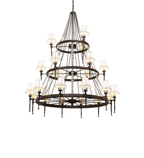 Meyda Tiffany - 233662 - 21 Light Chandelier - Amaury - Oil Rubbed Bronze