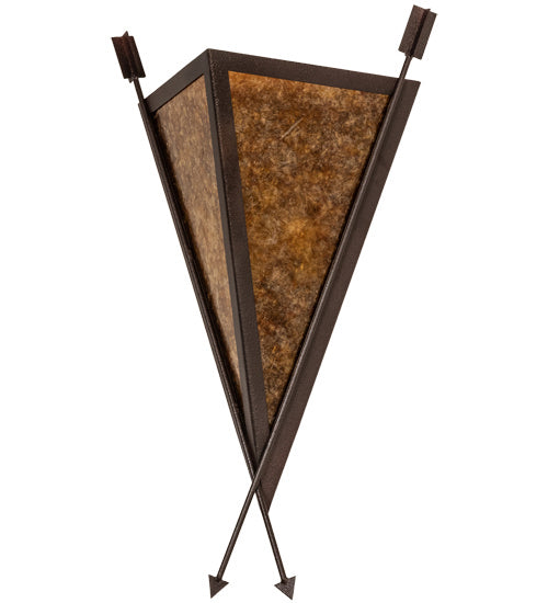 Meyda Tiffany - 233675 - Two Light Wall Sconce - Desert Arrow - Distressed Rust