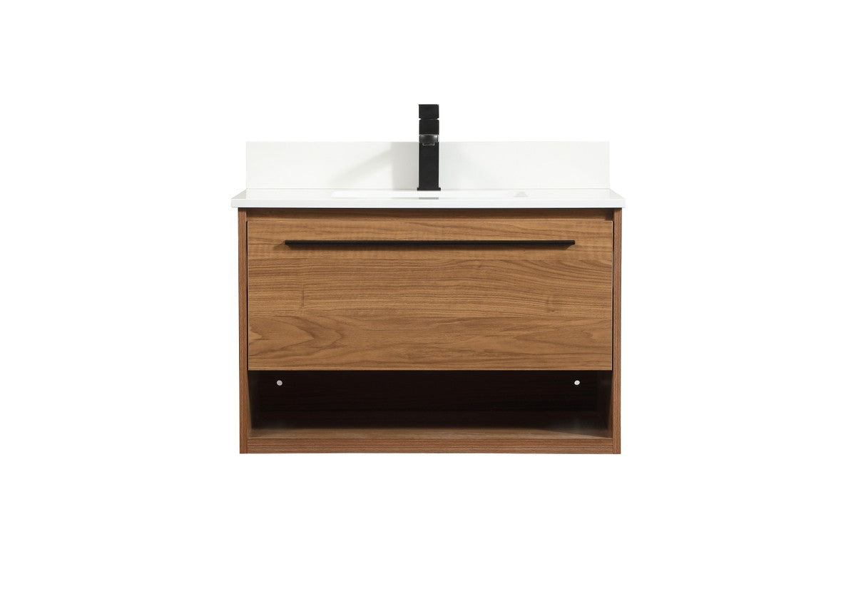 Elegant Lighting - VF43530WB-BS - Single Bathroom Vanity - Roman - Walnut Brown