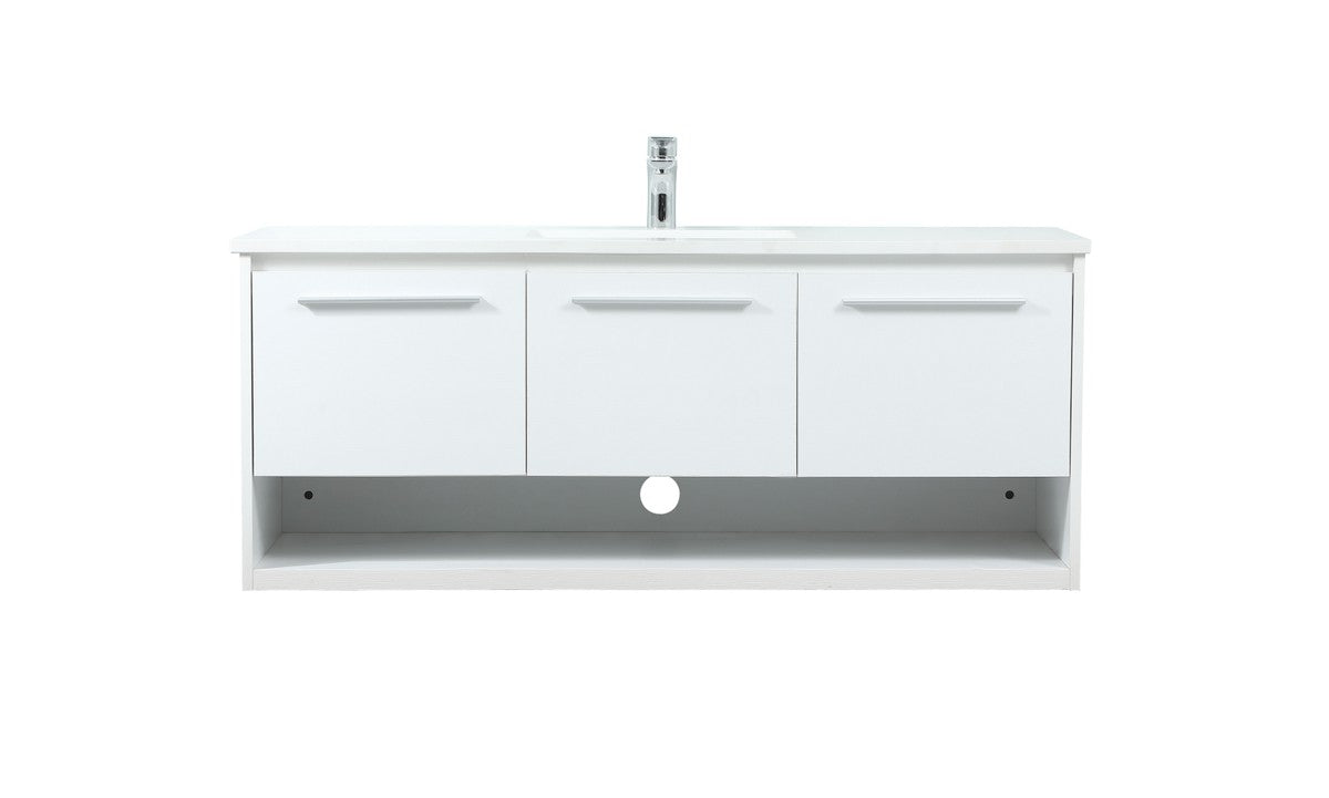 Elegant Lighting - VF43548MWH - Vanity Sink Set - Roman - White