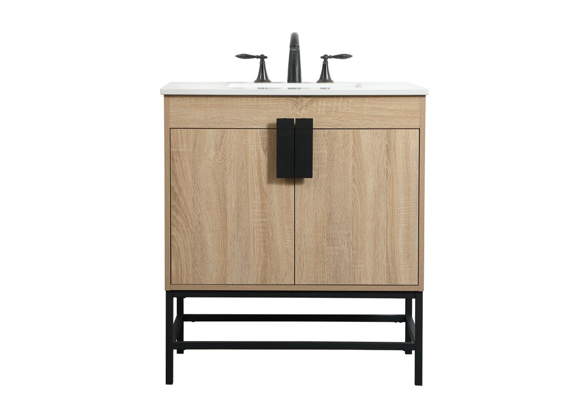 Elegant Lighting - VF48830MW - Single Bathroom Vanity - Eugene - Mango Wood