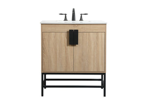 Elegant Lighting - VF48830MW - Single Bathroom Vanity - Eugene - Mango Wood