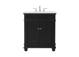 Elegant Lighting - VF50030BK - Bathroom Vanity Set - Wesley - Black