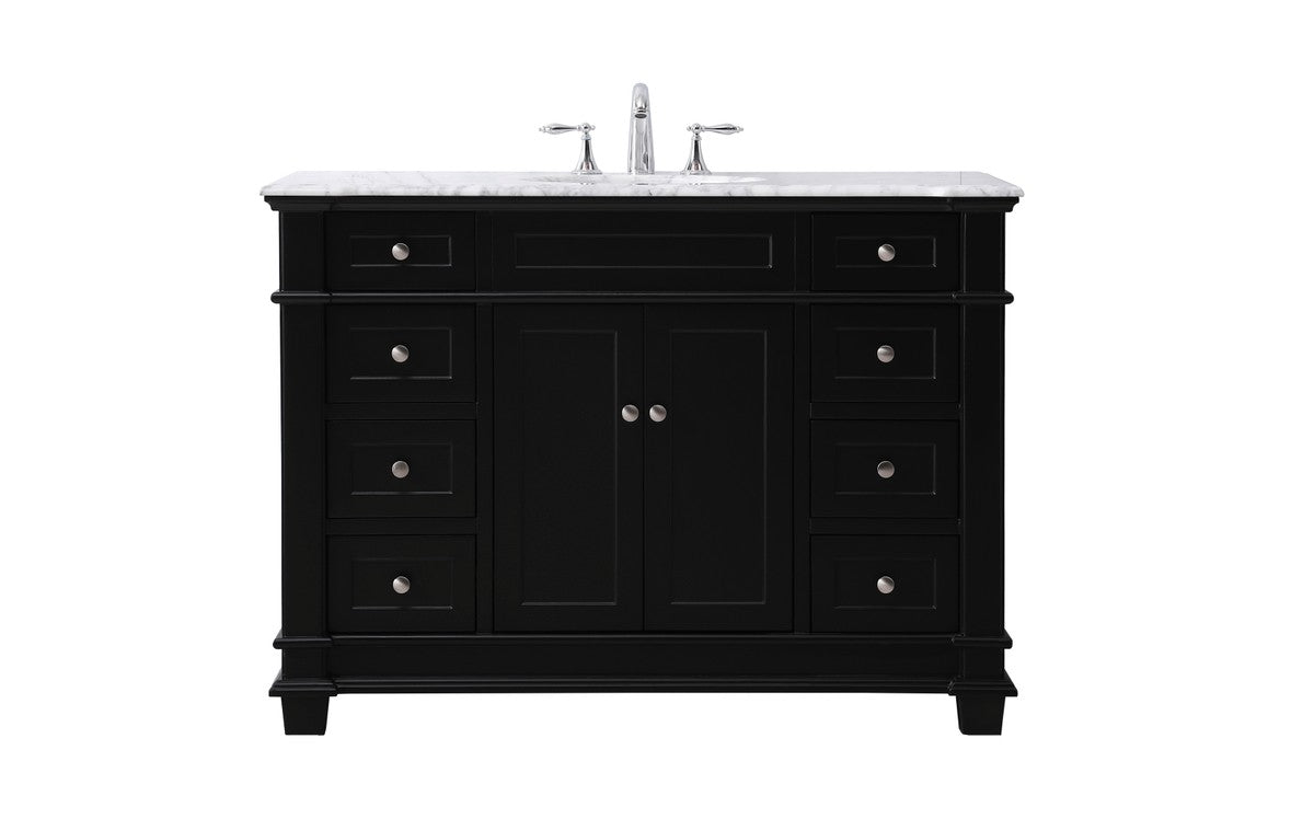 Elegant Lighting - VF50048BK - Bathroom Vanity Set - Wesley - Black