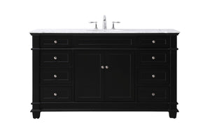 Elegant Lighting - VF50060BK - Bathroom Vanity Set - Wesley - Black