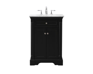 Elegant Lighting - VF53024BK - Bathroom Vanity Set - Clarence - Black