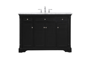 Elegant Lighting - VF53048BK - Bathroom Vanity Set - Clarence - Black