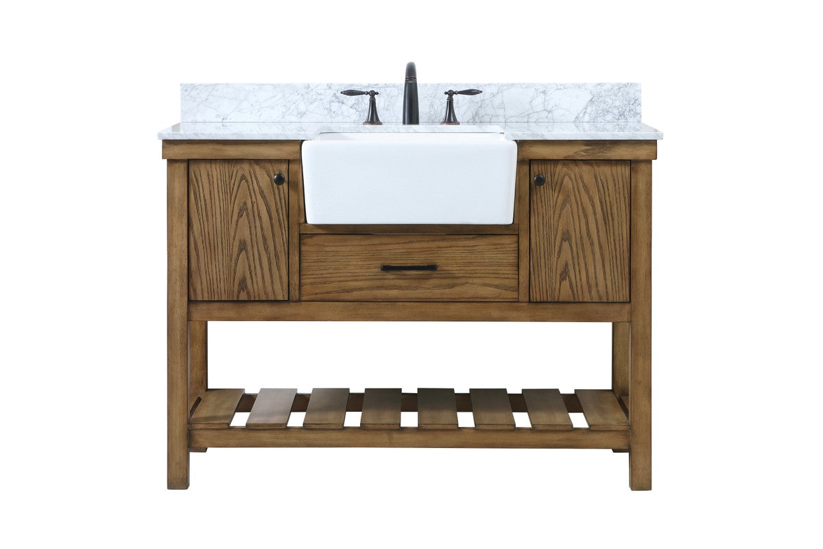 Elegant Lighting - VF60148DW-BS - Single Bathroom Vanity - Clement - Driftwood