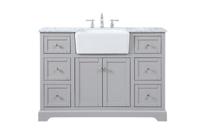 Elegant Lighting - VF60248GR - Single Bathroom Vanity - Franklin - Grey