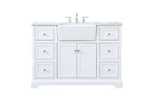 Elegant Lighting - VF60248WH - Single Bathroom Vanity - Franklin - White