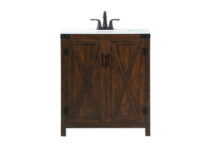 Elegant Lighting - VF90230EX - Single Bathroom Vanity - Grant - Expresso