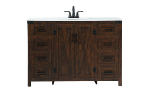 Elegant Lighting - VF90248EX - Single Bathroom Vanity - Grant - Expresso