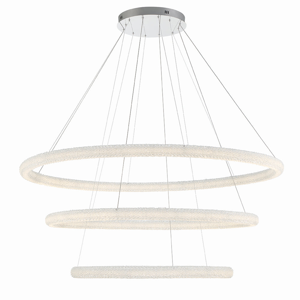 Eurofase - 43927-012 - SASSI-CHD-3LT-60IN-CHR - SASSI - Chrome
