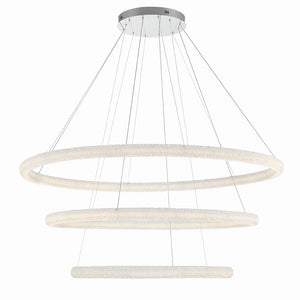 Eurofase - 43927-012 - SASSI-CHD-3LT-60IN-CHR - SASSI - Chrome