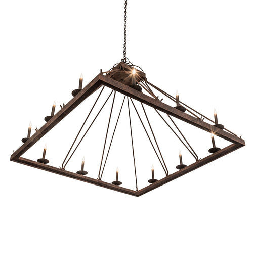 Meyda Tiffany - 234209 - 12 Light Chandelier - Retreat - Distressed Chestnut