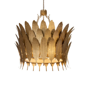 Meyda Tiffany - 234417 - 12 Light Chandelier - Tonga - Gold Metallic