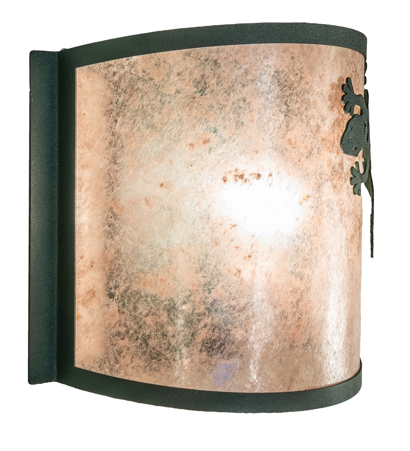 Meyda Tiffany - 234794 - One Light Wall Sconce - Gecko - Forest Green