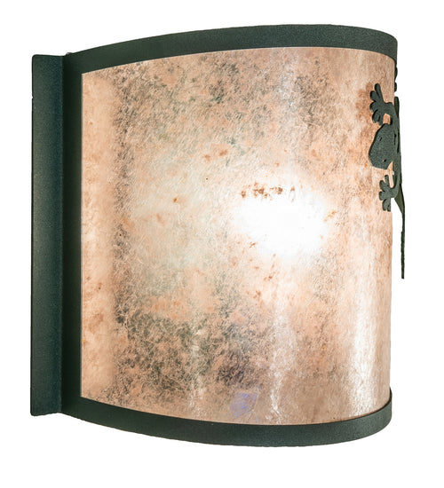 Meyda Tiffany - 234794 - One Light Wall Sconce - Gecko - Forest Green