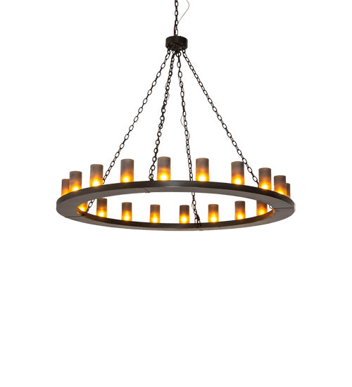 Meyda Tiffany - 235046 - 20 Light Chandelier - Loxley - Timeless Bronze