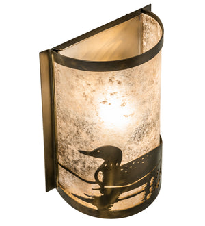 Meyda Tiffany - 235600 - One Light Wall Sconce - Loon - Antique Copper