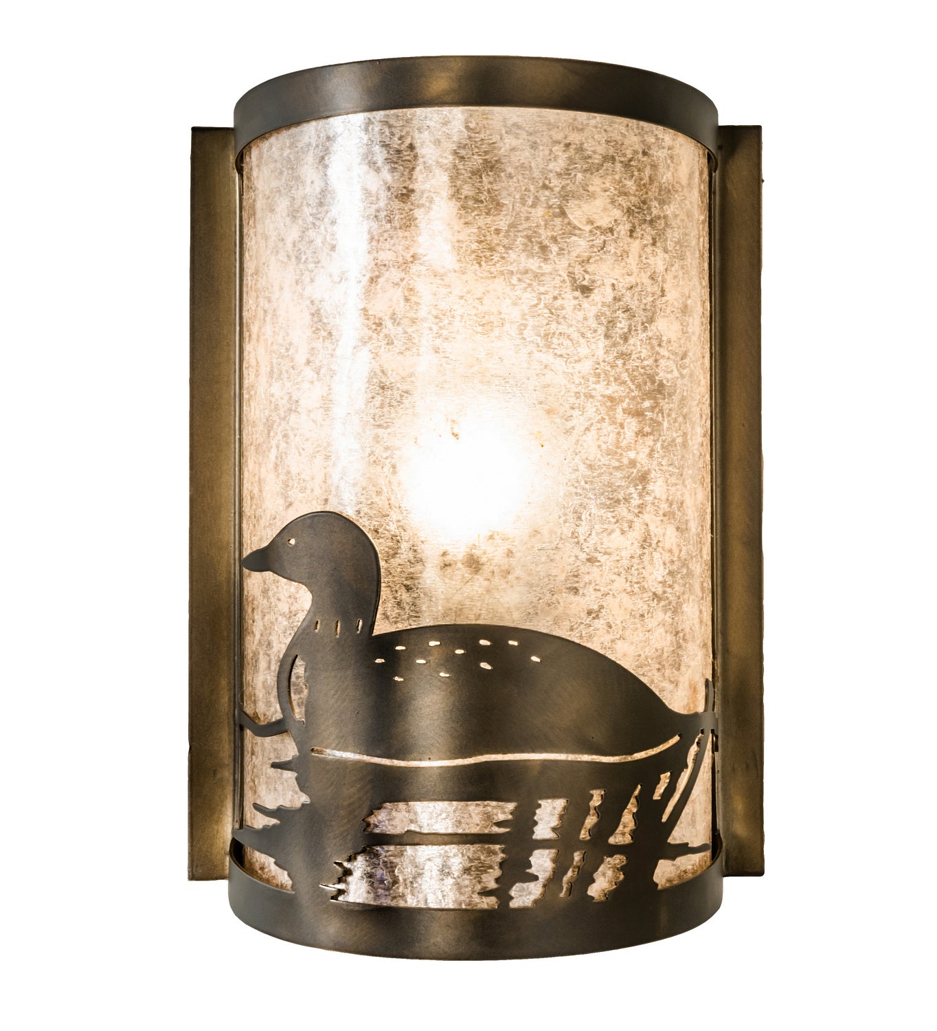 Meyda Tiffany - 235600 - One Light Wall Sconce - Loon - Antique Copper